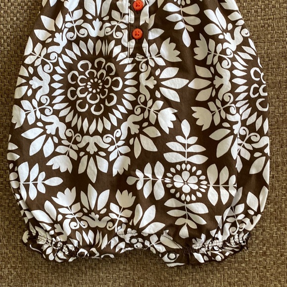Carter's Floral Spaghetti Strap Bubble Romper 3 Months - Picture 3 of 9